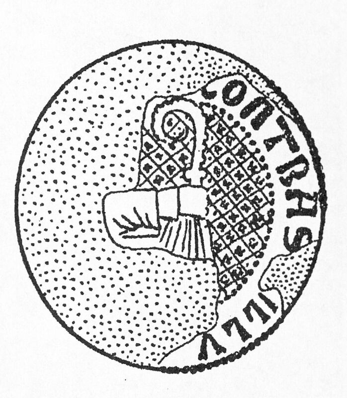 D. Karczewski, Materiały do sfragistyki opactwa pelplińskiego, w: Kulturotwórcza rola cystersów na Kociewiu. Pelplin – 725 rocznica powstania opactwa cysterskiego .Materiały z sesji naukowej zorganizowanej w Pelplinie w dniach 21-23 września 2001 r., przez Starostwo Powiatowe w Tczewie, Instytut Historii Uniwersytetu Gdańskiego oraz Zespół do badań nad historią i kulturą cystersów w Polsce Uniwersytetu Adama Mickiewicza w Poznaniu, red. D. A. Dekański, Pelplin 2002, ryc. 4a.