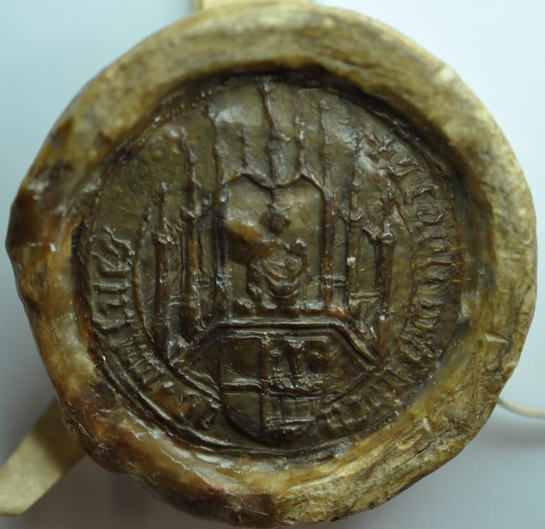 Frombork, kapituła katedralna [warmińska], pieczęć maryjna IV. Opis Marcina Hlebionka z 2017 r.