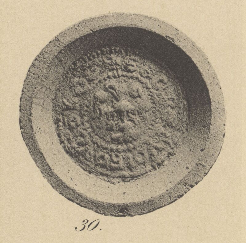 Henryk I (III), książę głogowski i poznański [wielkopolski], contrasigillum I. Opis Paula Pfotenhauera z 1879 r.