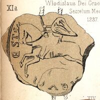 pieczęć konna II Władysława Laskonogiego, 1231.jpg